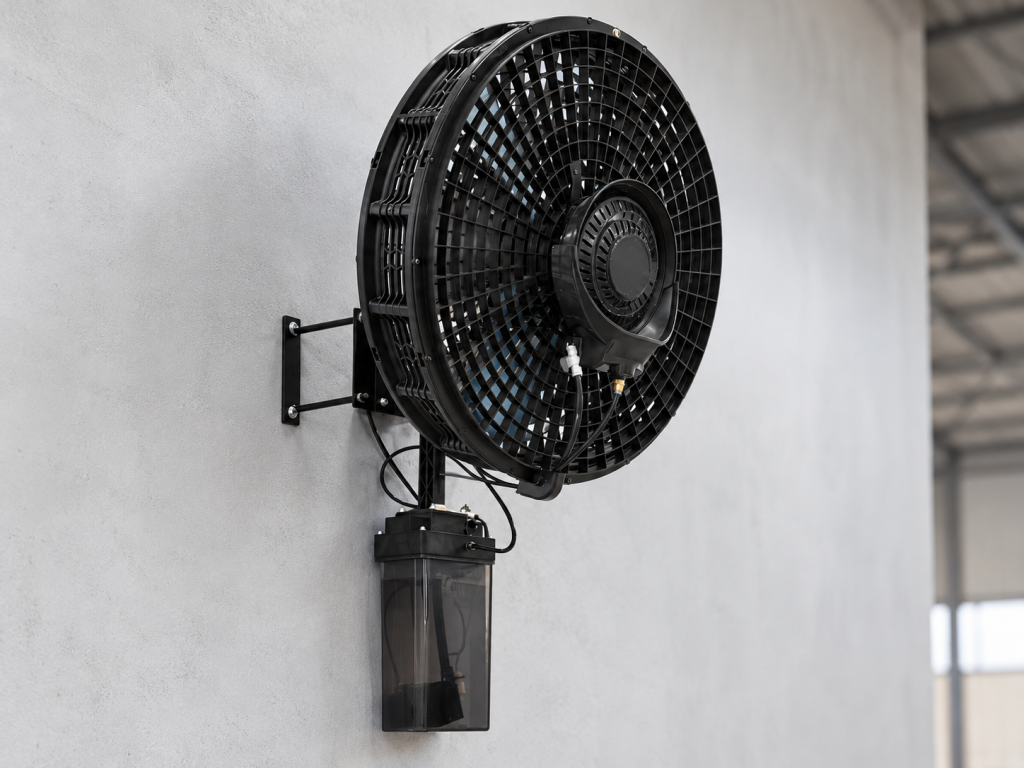ventilador industrial de pared